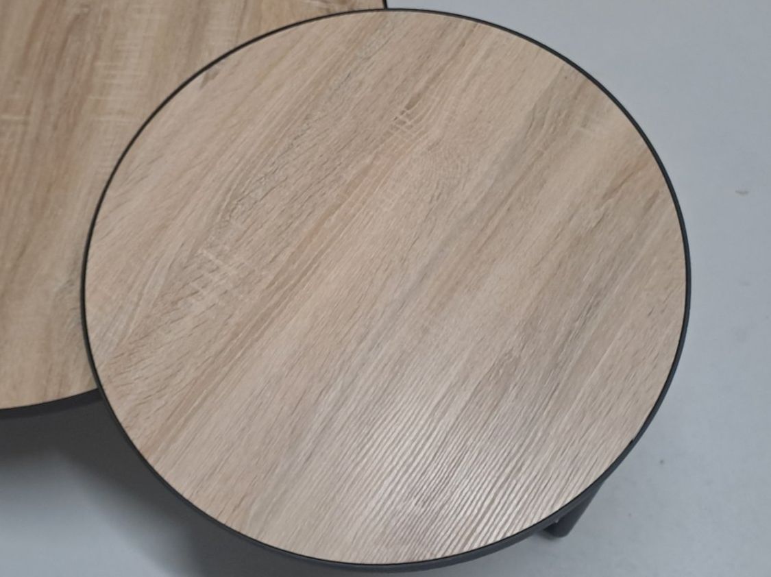 Beliani Tables: 2x Couchtisch Set MELODY Hellbraun – D'occasion à Winterthur par mag_6zt2 6
