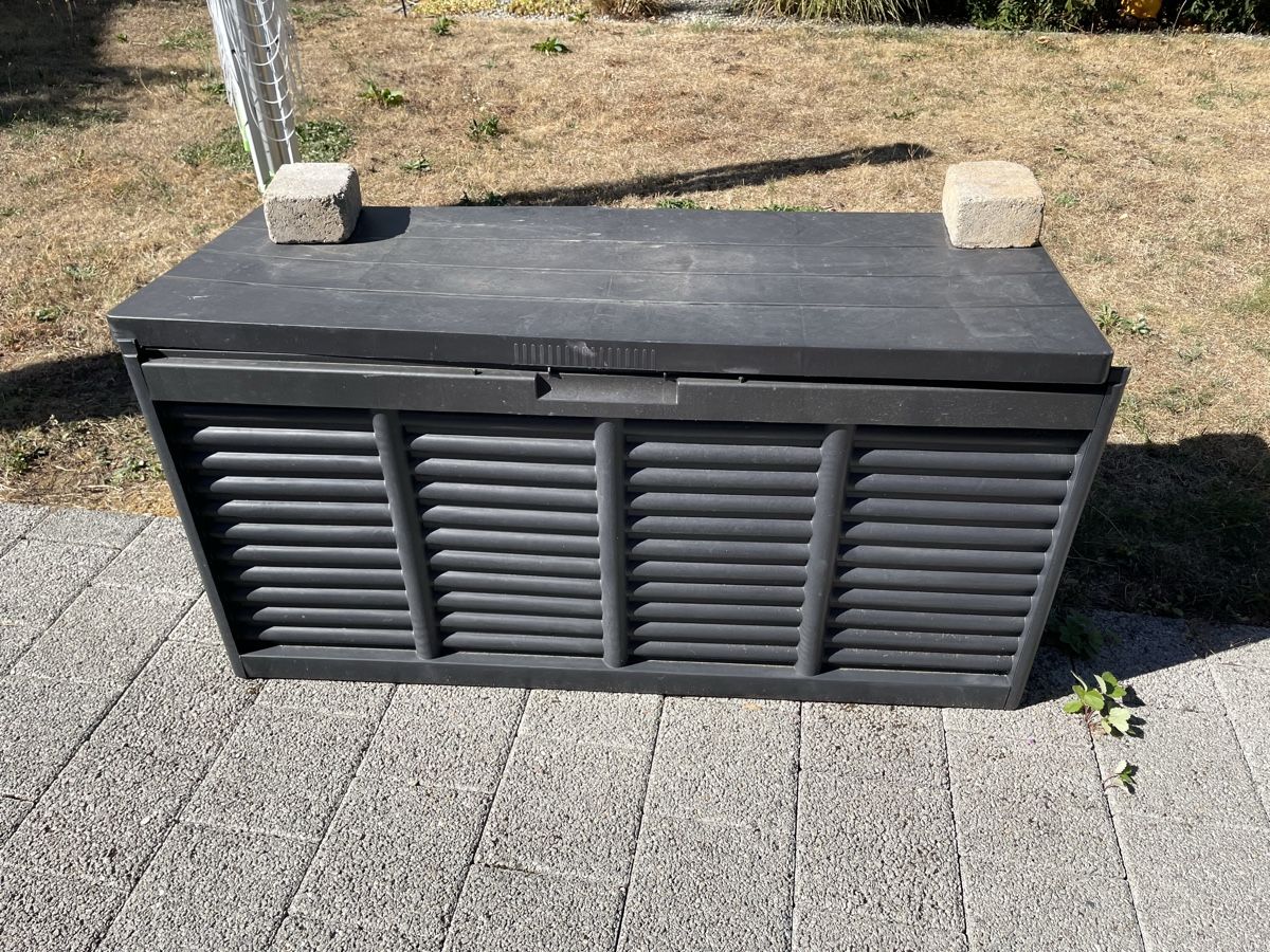Auflagenboxen: Gartenbox Kunststoff – Gebraucht aus Buchs AG von Fruchtzwerg81