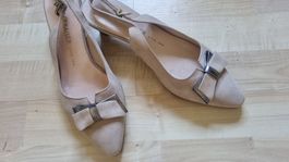 Peter Kaiser! Slingbacks mit Kittenheel, Gr. 4 1/2