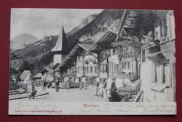 Schöne AK von Meiringen, belegt !