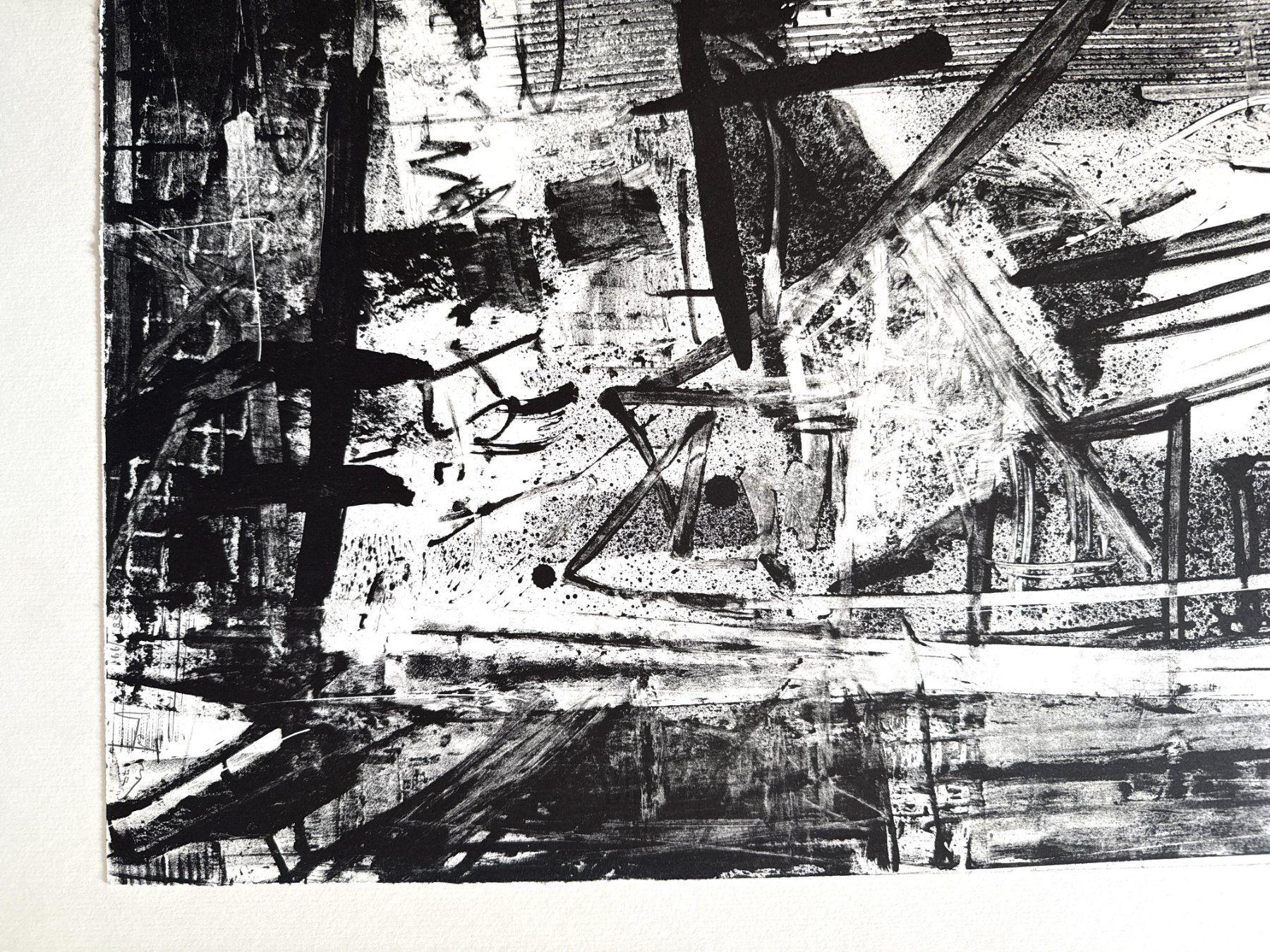 Grafica & Litografie: Emilio Vedova - Vintage -Lithographie - 1977 – Nuovo (secondo la descrizione) da Ponte Tresa venduto da 11GalleriaAlterEgo11 4