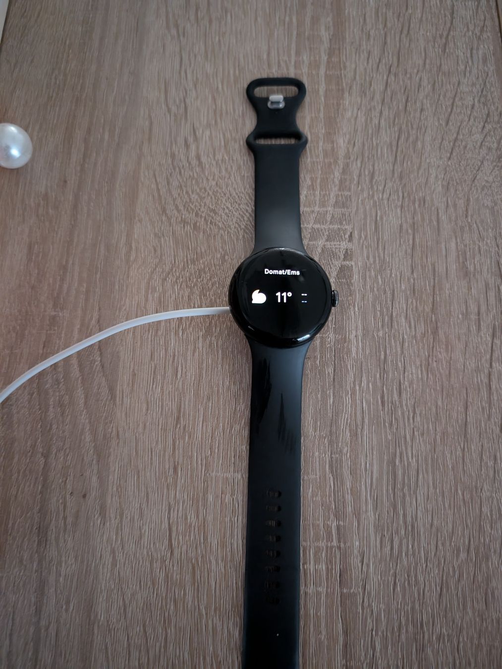 Google Smartwatch: Google Pixel Watch, 1. Generation inkl. Lederarmband – Gebraucht aus Domat/Ems von Paschaff 1