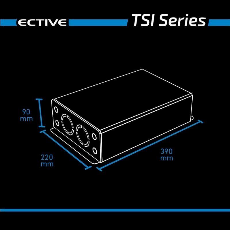 Onduleurs: Ective TSI 15 Sinus-Wechselrichter 24V – Neuf avec emballage d'origine à Bottighofen par zaap 7