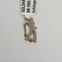 Echt 14K Gold - Engel Anhänger