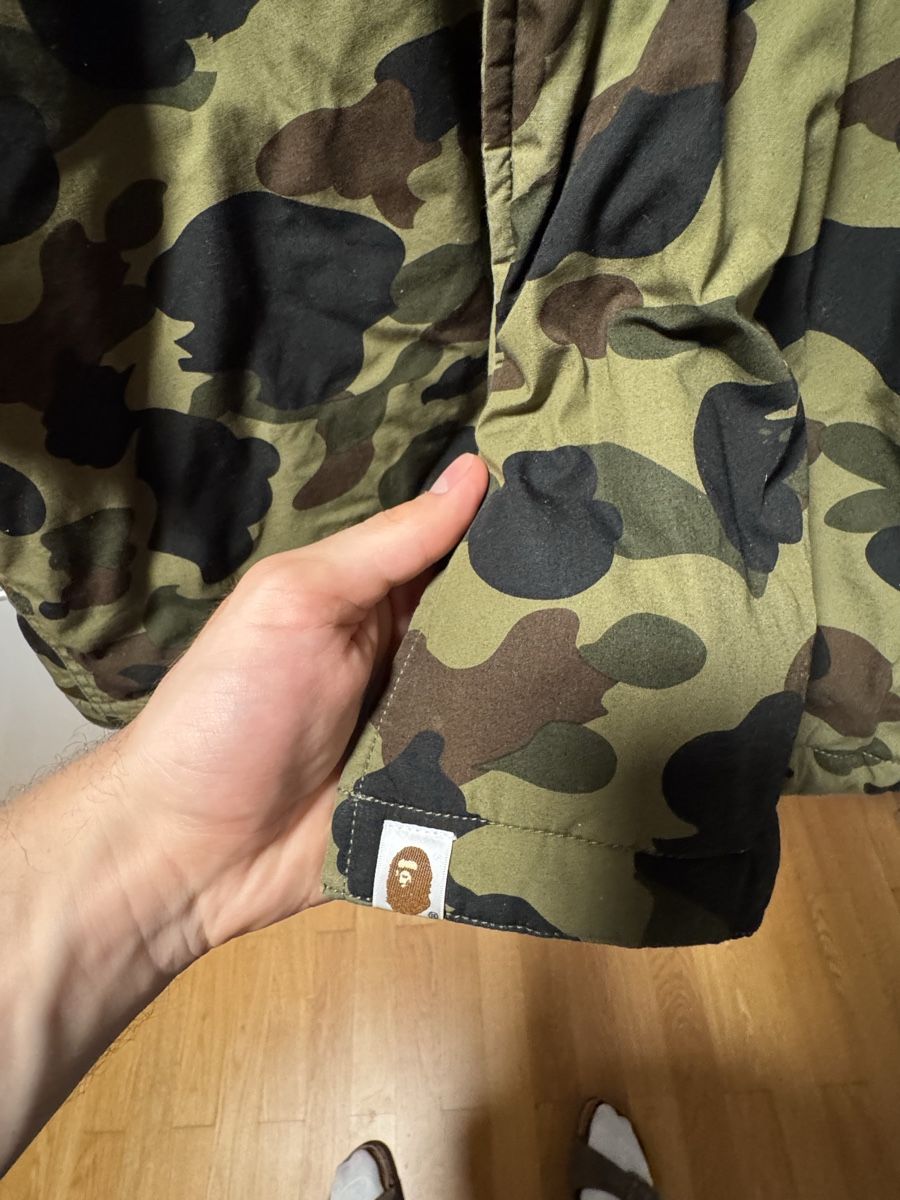 Cappotti: BAPE 1st Camo fishtail Parka Jacke A bathing ape – Nuovo (secondo la descrizione) da Zürich venduto da tim_t6kb 3