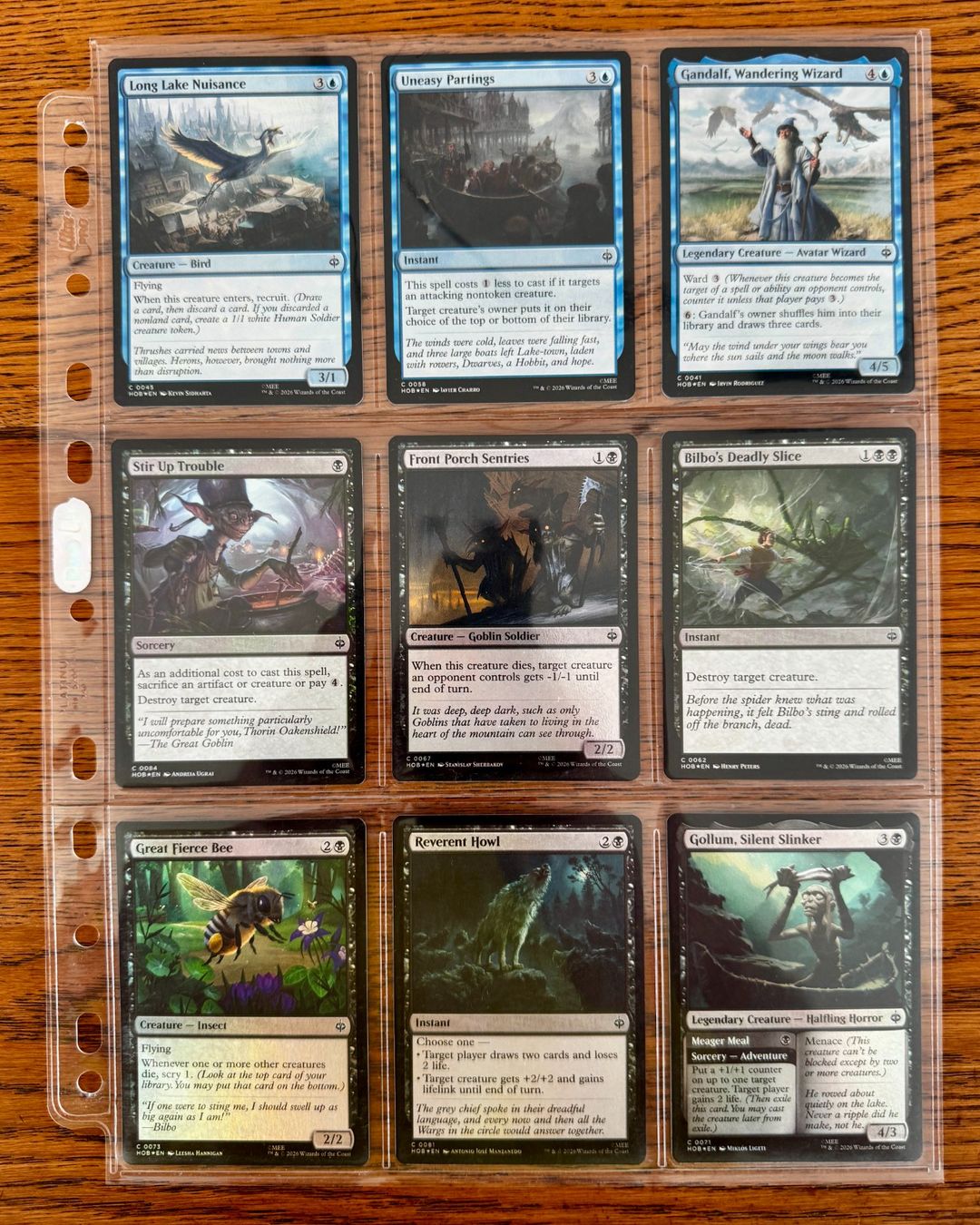Magic The Gathering Sammelbilder & Trading cards: The Hobbit Foil Commons 53stk. – Neu (gemäss Beschreibung) aus Rechthalten von hosme_be 3