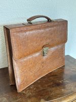 Vintage Leder Aktentasche