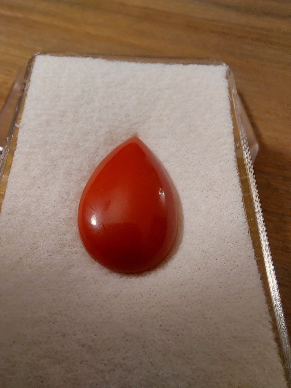 Pietre preziose: Korallen-Tropfen 13.70 Carat – Nuovo (secondo la descrizione) da Klingnau venduto da Tamina5