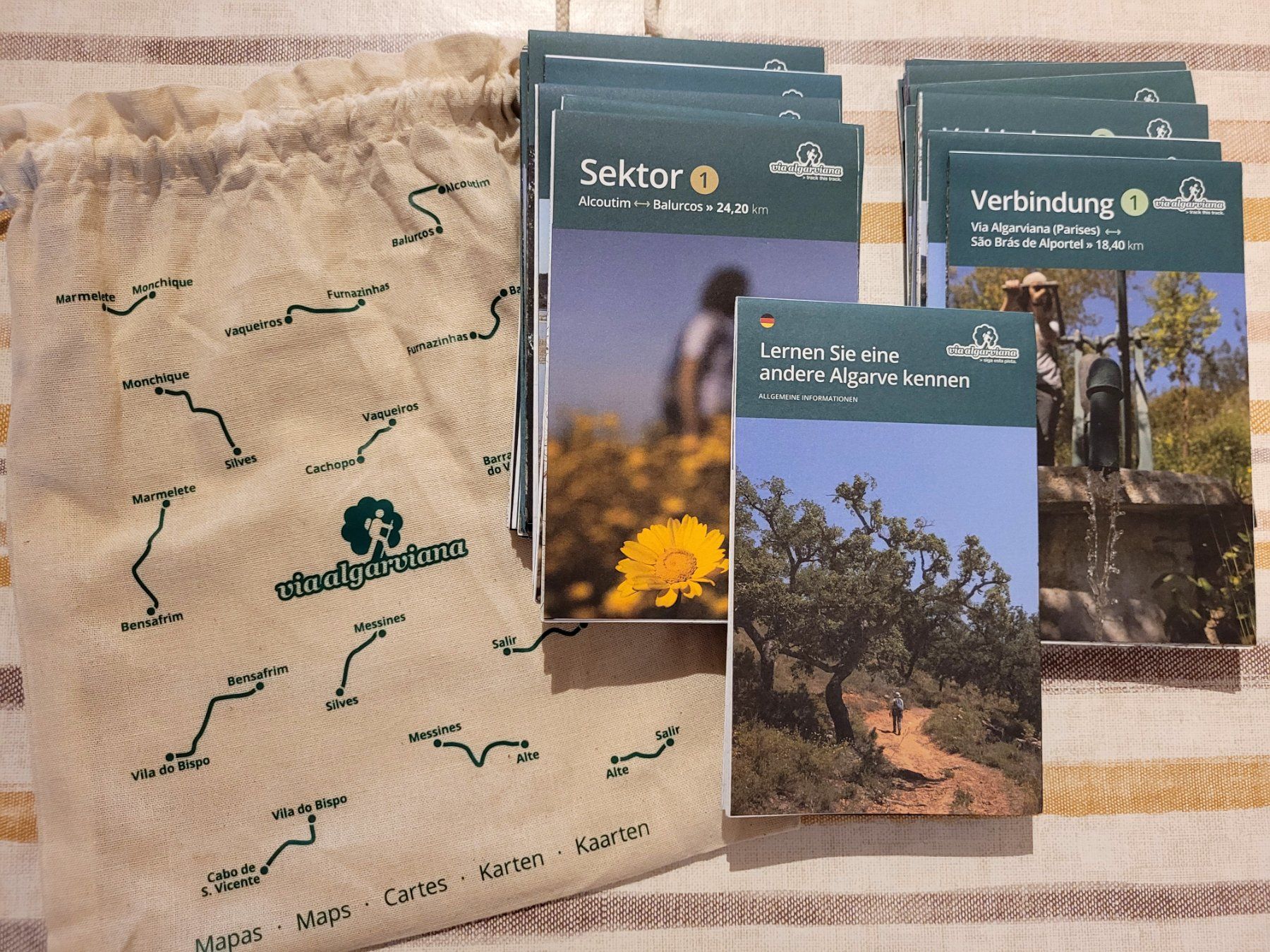 Karten: Via Algarviana, Wanderführer – Gebraucht aus Unterengstringen von orpheo13