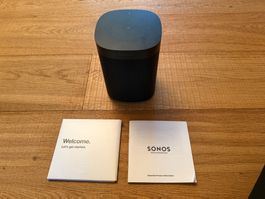 Sonos One Gen 2 Lautsprecher - Schwarz - NEU & ungebraucht