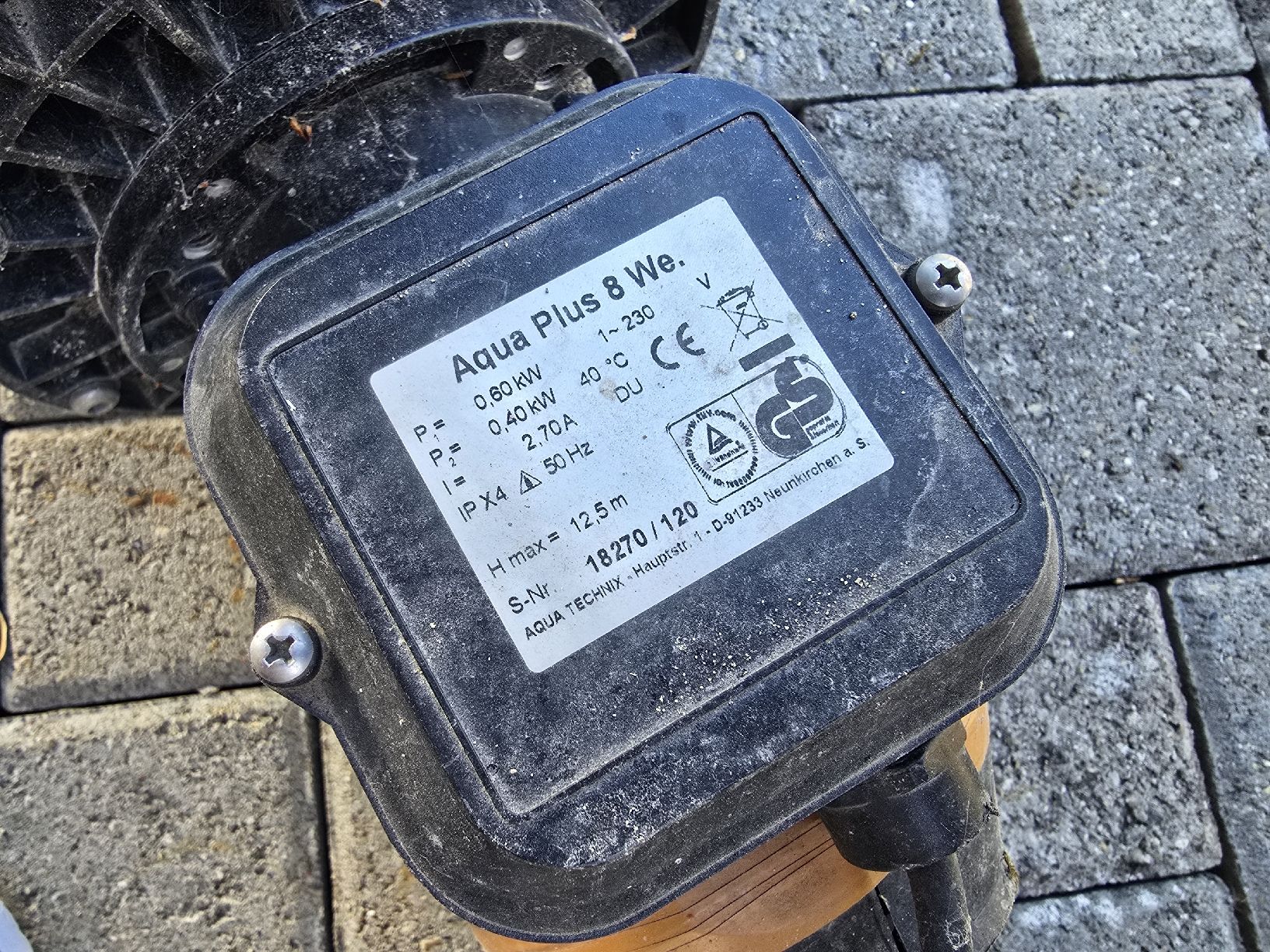 Riscaldamento: Aquatechnix Aqua Plus 8 Filterpumpe - 230 Volt CH – Usato da Saland venduto da GianSilver 3
