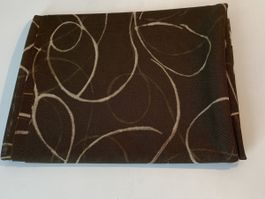 Durchsichtig Stoff braun/beige Muster ca 160-103 (t:2)