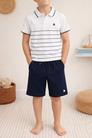 ENSEMBLE POLO ET SHORT ENFANT