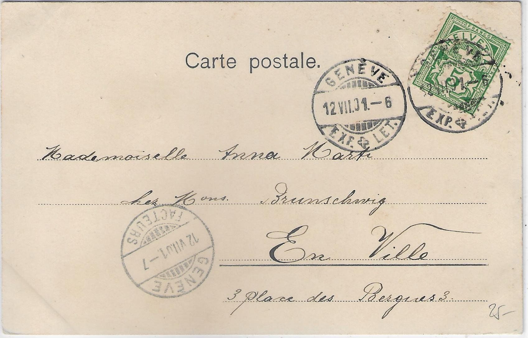 Cartoline postali: E. Döcker - Notre oraison - Notre Pere... - Litho – Usato da Ettingen venduto da Kartenplanet 1