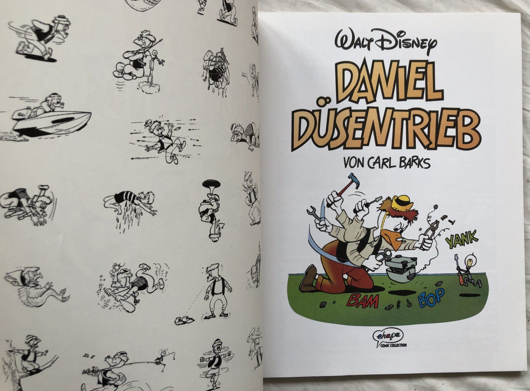 Fumetti: Barks Library Special - Daniel Düsentrieb - Band 6 – Usato da Schaffhausen venduto da durruti 1