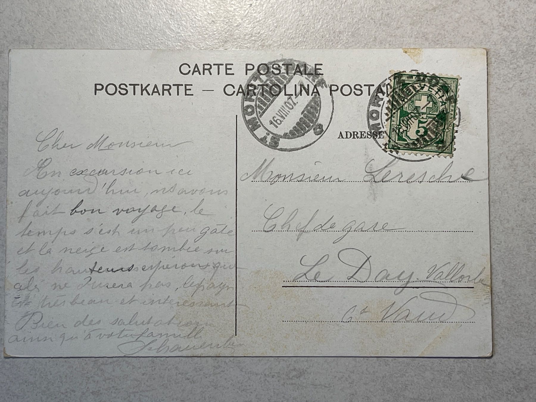 Cartoline postali: Alte Ansichtskarte St. Moritz, – Usato da Strengelbach venduto da Aschatan5 1