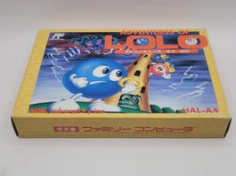 Adventure of Lolo  ⭐️Selten⭐️ Famicom NES OVP Jap.