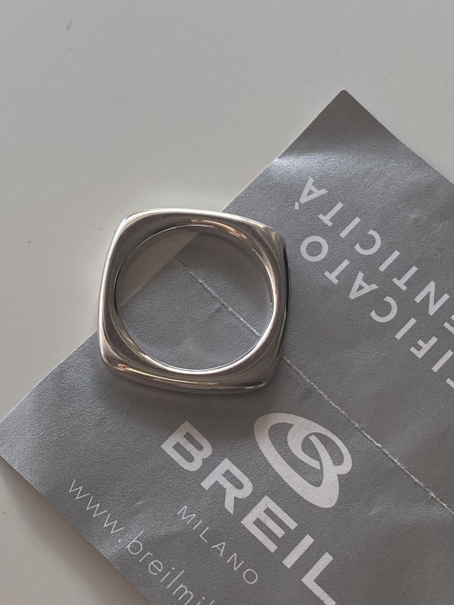 Breil Anelli: BREIL Edelstahl Silber Ring – Nuovo (secondo la descrizione) da Givisiez venduto da dor_xb9k 1