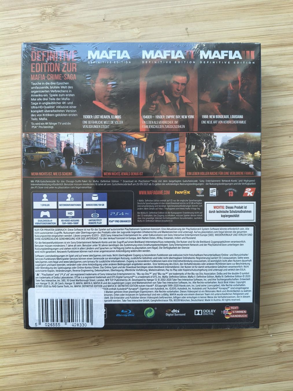 Giochi: Mafia Trilogy Sealed (PS 4) – Usato da Riedholz venduto da ste_96cd 1