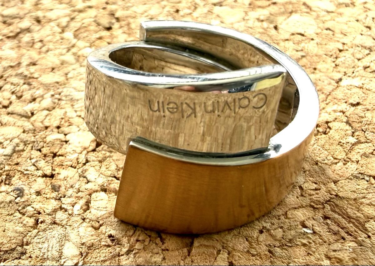 Calvin Klein Ringe: Calvin Klein Ring Gold/Silberfarben, 18 mm – Neu (gemäss Beschreibung) aus Amriswil von Apfelfreak 2