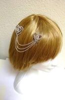 Neu: Haarschmuck mit echtem Strass