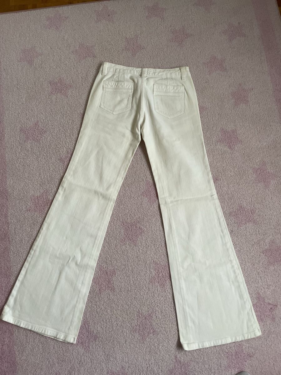 Massimo Dutti Jeans: Massimo Dutti Jean blanc évasé taille 40 – Neu (gemäss Beschreibung) aus Versoix von Pti-pois 1