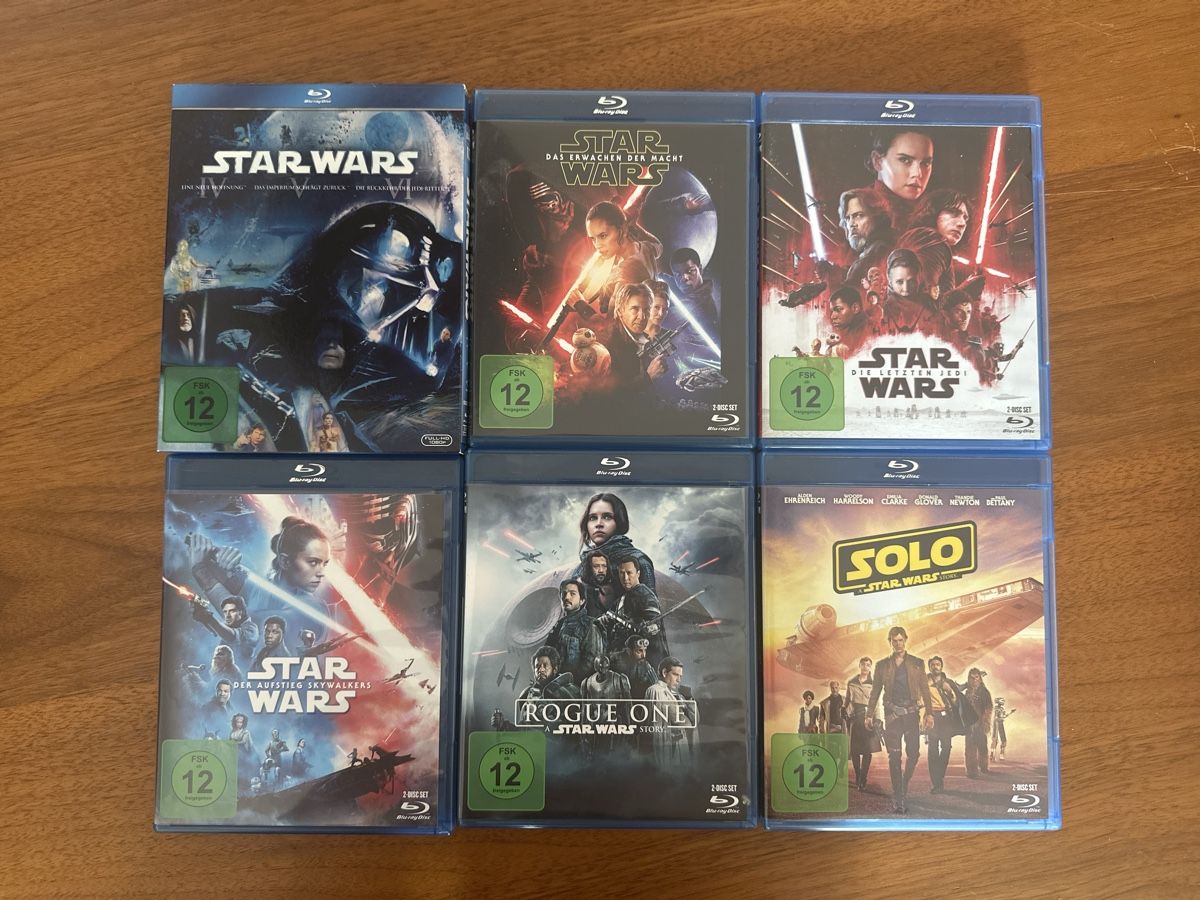 : STAR WARS BLURAY SAMMLUNG – Usato da Bern venduto da Sunne2003