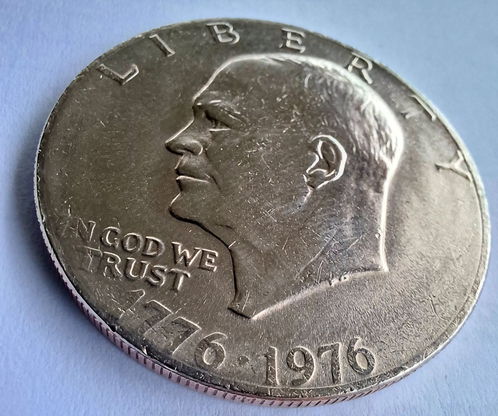 Tutti le monete: 1976 Nr. No "S". Proof Eisenhower Dollar, Typ 2 – Nuovo (secondo la descrizione) da Fehraltorf venduto da Albino61 1