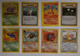 Pokémon Karten Paket – 8 Karten – Vintage – Deutsch