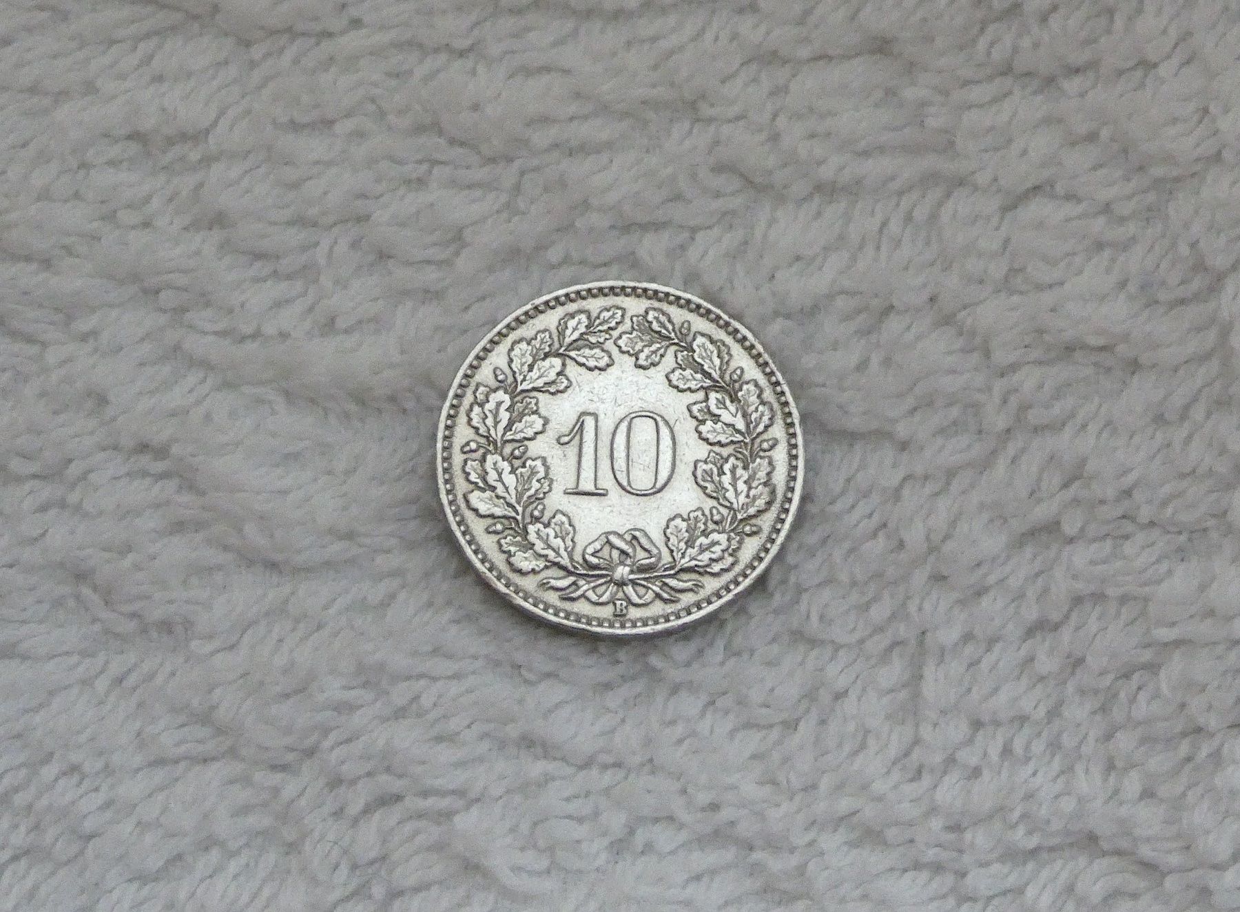 Tutti le monete: 10 centimes/rappen 1947 – Usato da Nyon venduto da Ilmi09 1