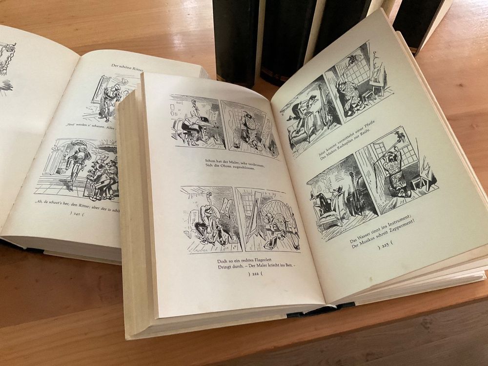 Livres: 6 Bücher original Wilhelm Busch-Gesamt Werk – D'occasion à Baden par luz_fxr5 2