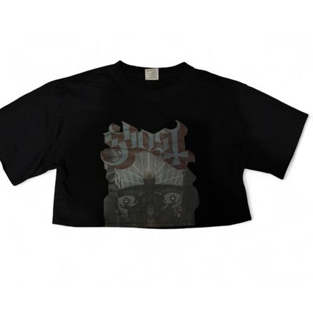 T-Shirt Ghost Band Print 