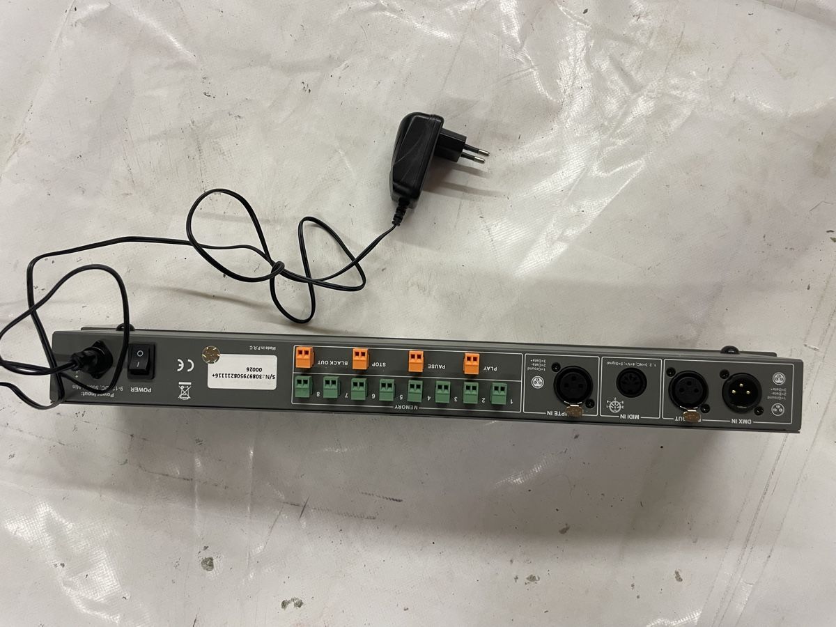 Registratori: DMX Recorder DR Pro Rack – Usato da Quinto venduto da space90 3
