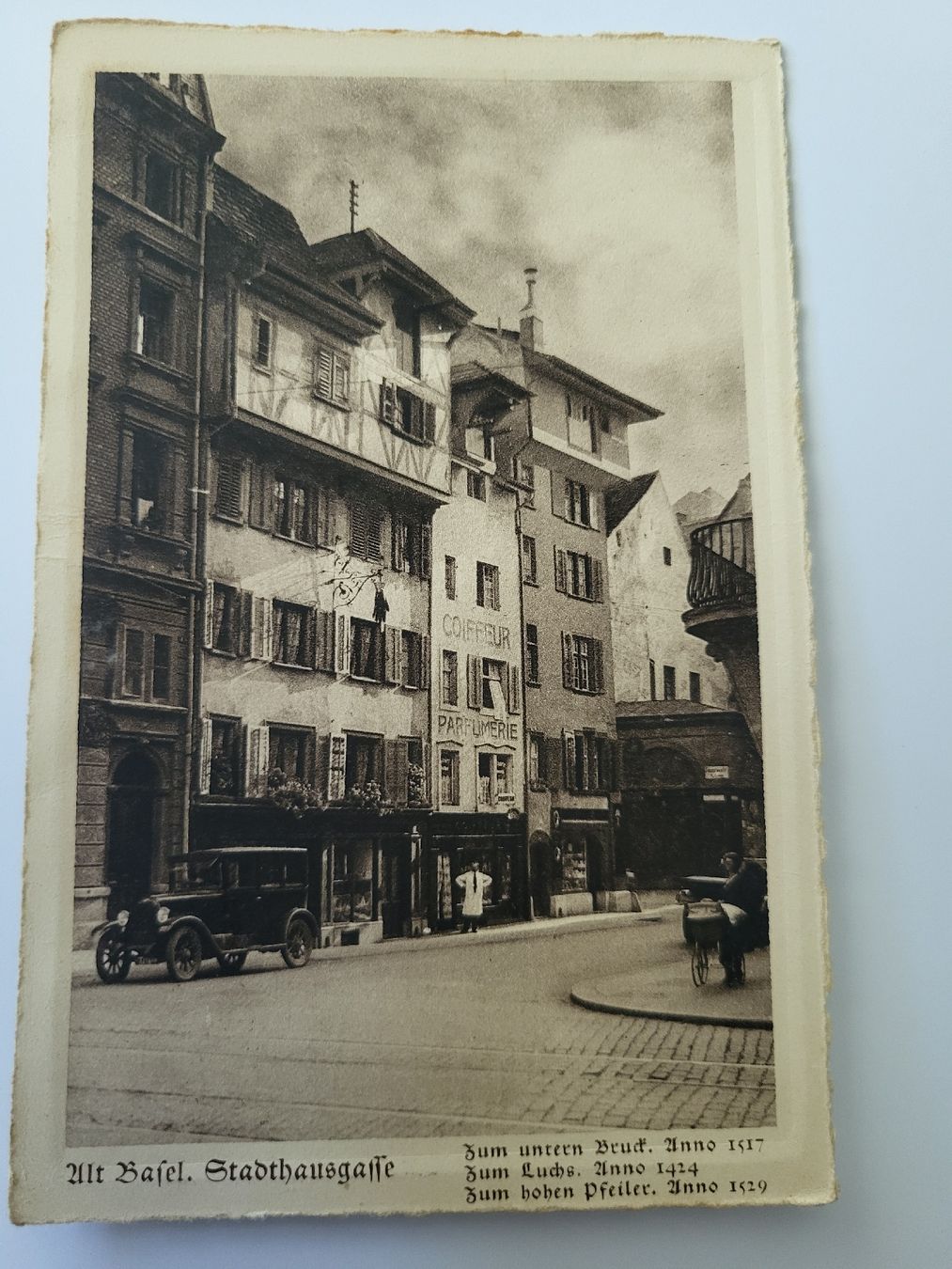 Cartoline postali: Alte Ansichtskarte Basel, Stadhusgasse, R21 – Usato da nunningen venduto da mic_88k2