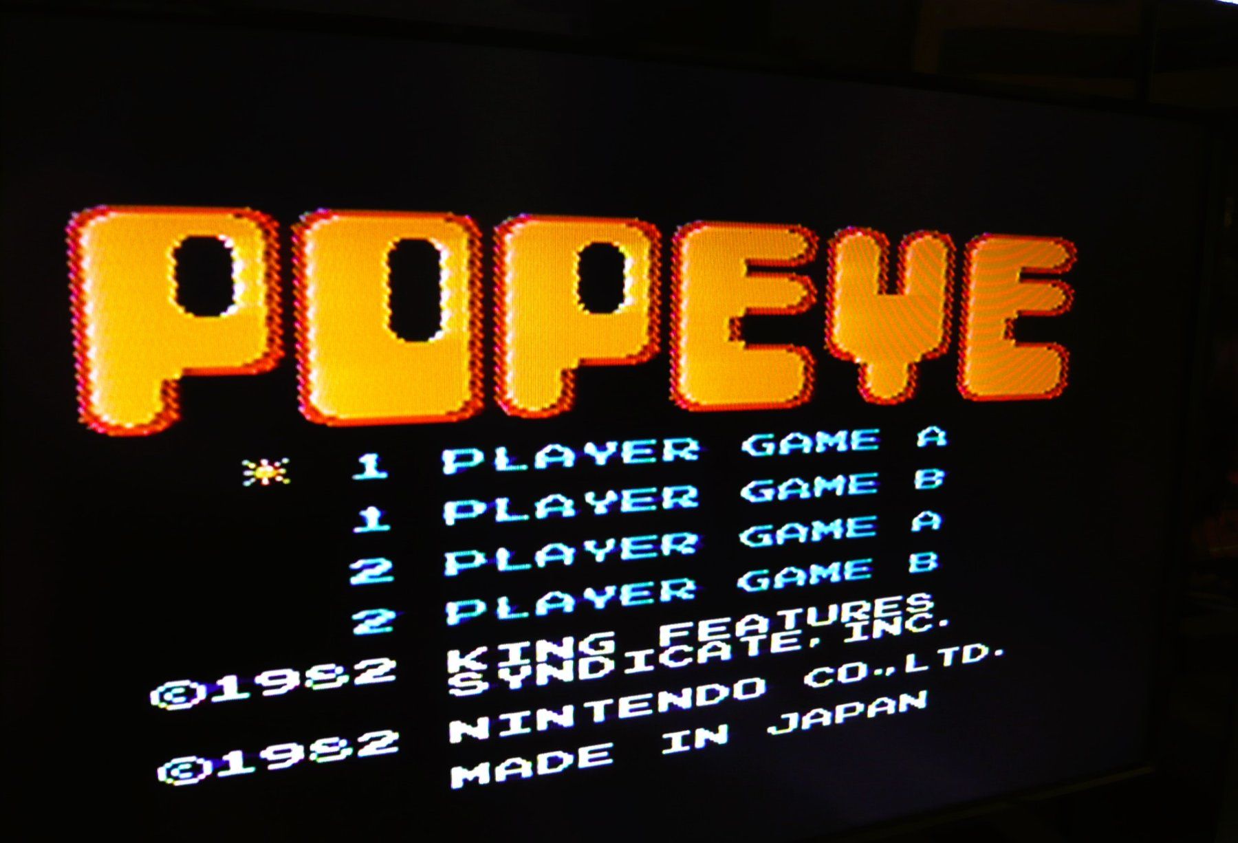 Nintendo Spiele: NES : Popeye avec Notice ! – Gebraucht aus Onex von Jaguar1986 2