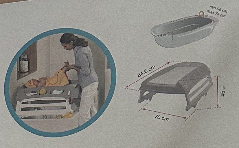 Wickeltisch & Zubehör: Wickeltisch – Gebraucht aus Einsiedeln von Alpthal 1