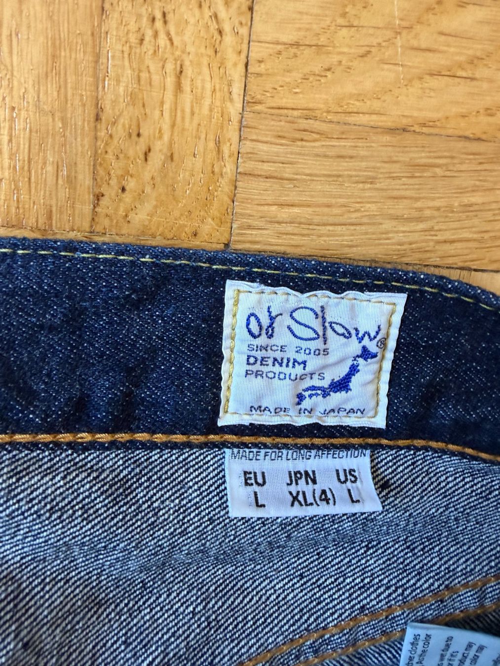Jeans: Orslow 105 Size 4 – Nuovo e nell'imballaggio originale da Zürich venduto da kaugaug 3