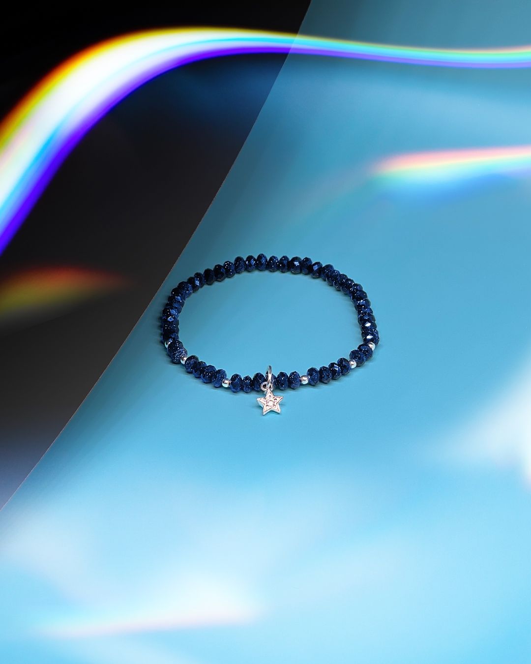 Bracciali & Braccialetti: Blaufluss Armband mit Sternanhänger – Nuovo e nell'imballaggio originale da Schindellegi venduto da MoonAmber.schmuck