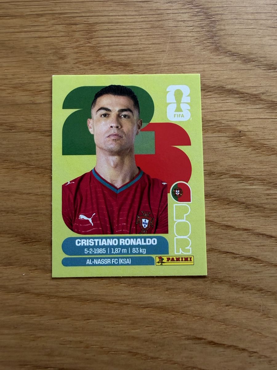 Panini Carte collezionabili: POR 15 Cristiano Ronaldo  – Nuovo e nell'imballaggio originale da Lussy FR venduto da ExpressWine