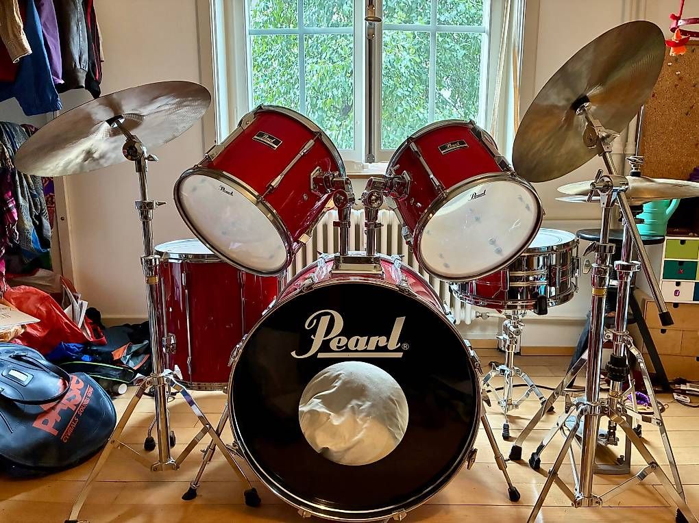 Strumenti musicali: Schlagzeug Pearl Export Series, gebraucht  – Usato da Basel venduto da SelineS