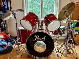 Schlagzeug Pearl Export Series, gebraucht 