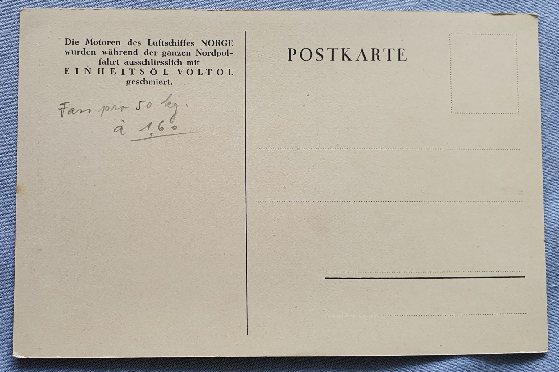 Cartoline postali: Luftschiff Norge - Nordpolarfahrt – Usato da Kreuzlingen venduto da Rschweiz1 1