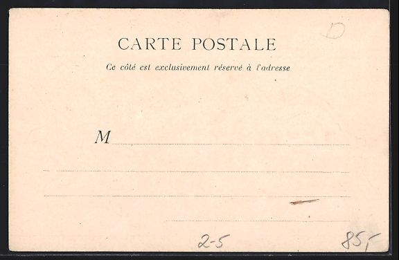 Cartoline postali: Lachender Mann umgeben von Postkarten, T – Usato da Berlin venduto da bartko-reher 1