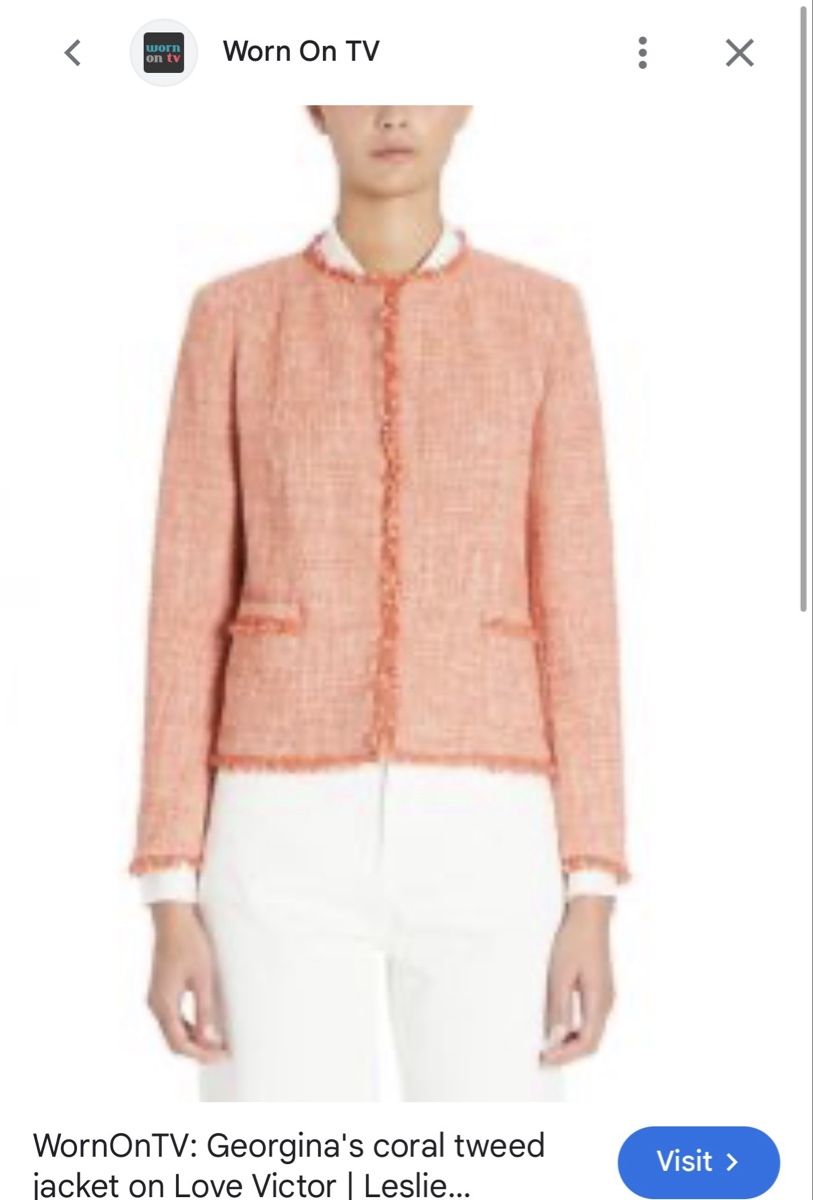 Max Mara Jacken: Weekend Max Mara Orange Tweed Jacket Size 42 NEW – Neu (gemäss Beschreibung) aus Männedorf von iza04 9