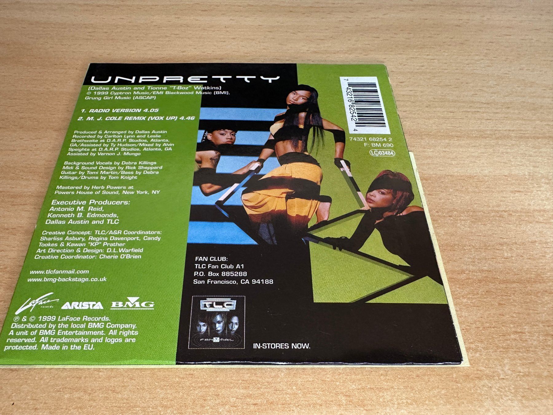CD: TLC – Unpretty - Single CD – Usato da Rikon im Tösstal venduto da Alpenmutz 1