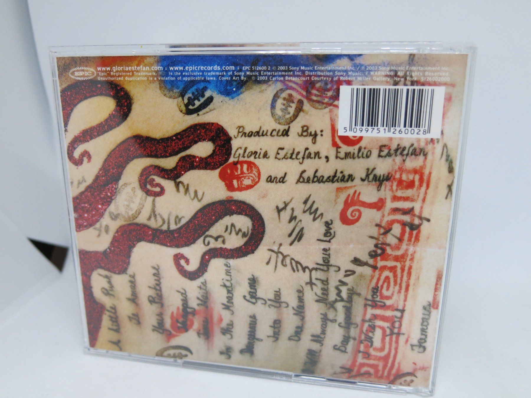CD: CD: Gloria Estefan – Unwrapped – Usato da Ernetschwil venduto da luisvonerni 2