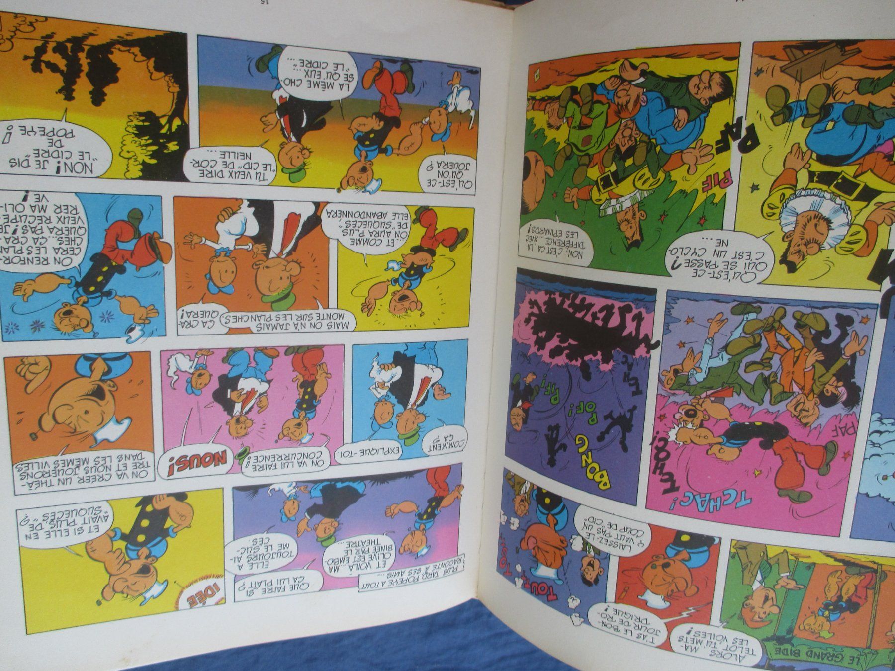 Fumetti: Popeye frappe les 3 coups – Usato da Colombier NE venduto da Nevenma 1