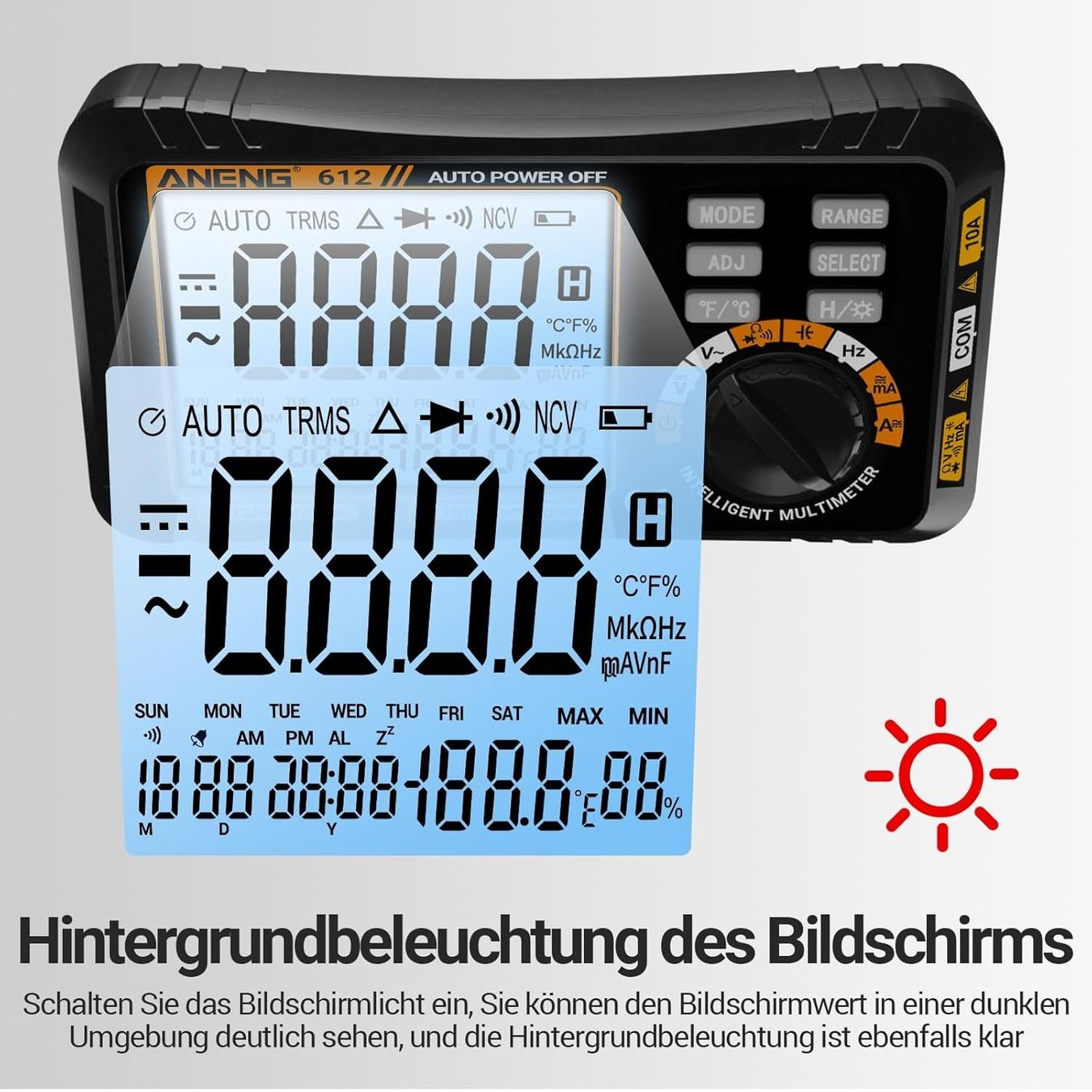 Misurare: Pro Digital Multimeter mit Zubehör – Nuovo e nell'imballaggio originale da Geneve venduto da Titi2008 1