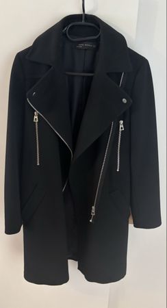 Damen Mantel Zara Grösse XS schwarz 