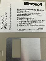 Microsoft Windows 95 Boot-Diskette HD 1.44MB neuwertig